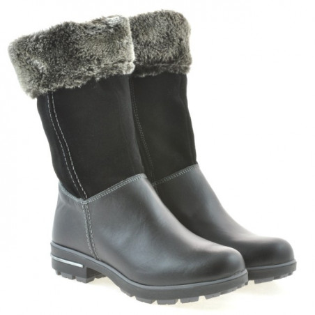 Kinderstiefel 3202 schwarz