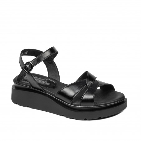 Damensandalen 5118 schwarz