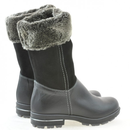 Kinderstiefel 3202 schwarz