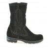 Kinderstiefel 3208 schwarz Velours