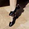 Damensandalen 1355 schwarz lifestyle