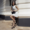 Damensandalen 1307 schwarz lifestyle