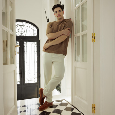 Herren Mokassins 980 Kamel Velours lifestyle