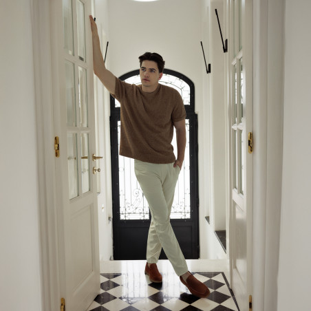 Herren Mokassins 980 Kamel Velours lifestyle