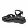 Damensandalen 5118 schwarz