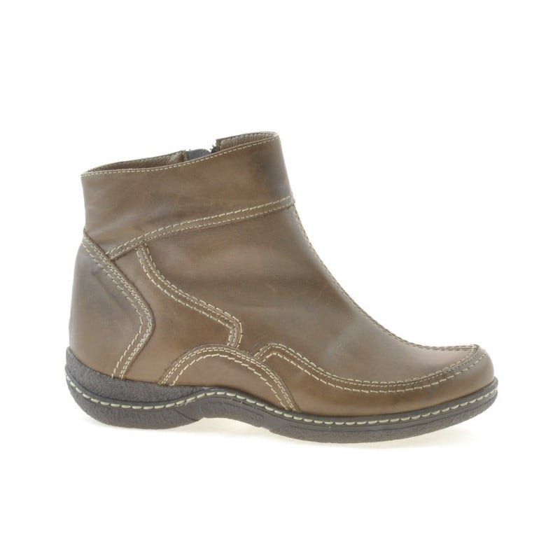 Damenstiefeletten 3223 a Kaffee