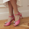 Damensandalen 1329 rosa lifestyle
