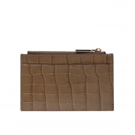 Portemonnaie 209g Croco Braun