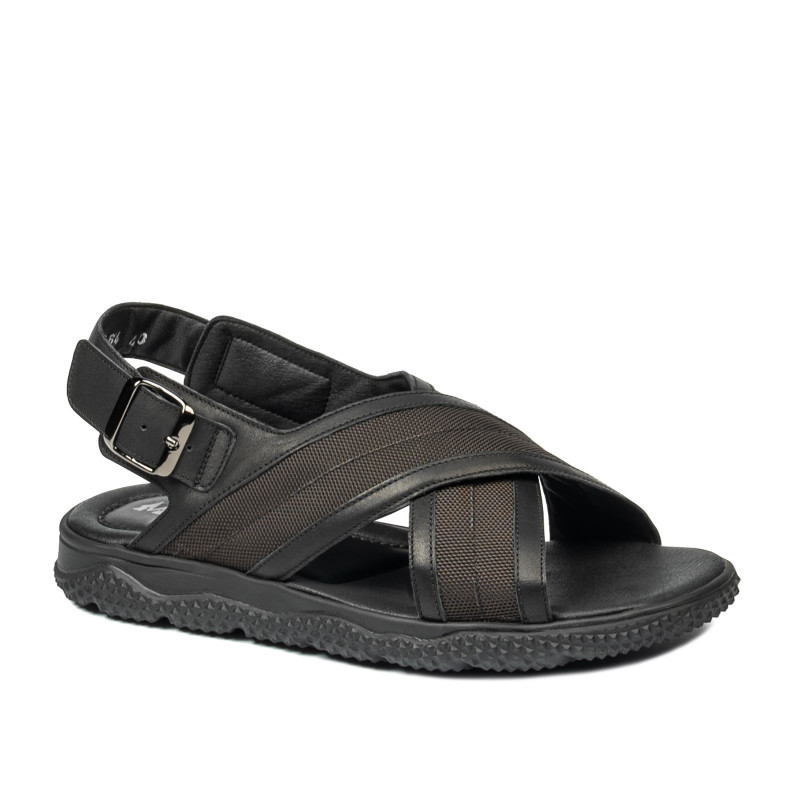 Herrensandalen 364 Schwarz kombiniert