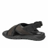 Herrensandalen 364 Schwarz kombiniert