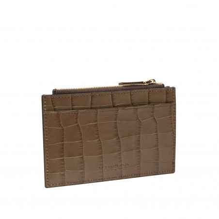 Portemonnaie 209g Croco Braun