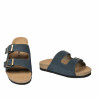 Herren Sandalen 365 Nubuk Indigo