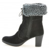 Damenstiefel 3266 schwarz Velours