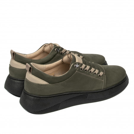 Jugendsportschuhe 8006 Bufo Olivgrün Kombiniert