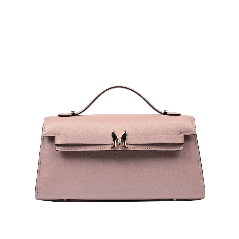 Damentasche Schultertasche 041g 01 puderrosa Safiano