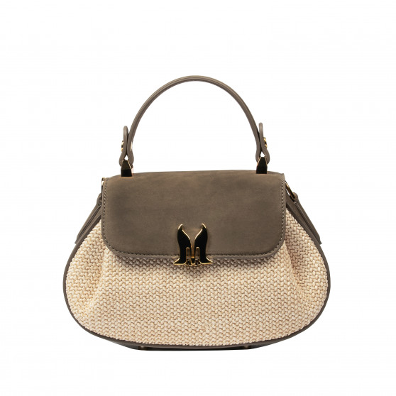Damentasche Handtasche 042g Bufo Taupe