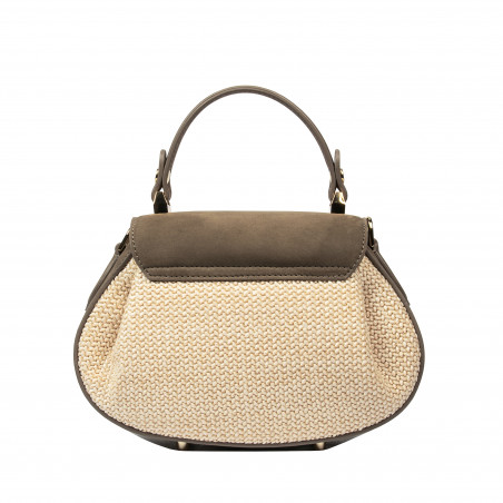 Damentasche Handtasche 042g Bufo Taupe