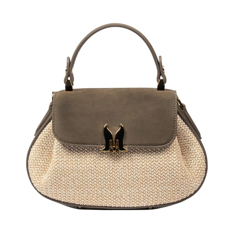 Damentasche hand 043g Bufo taupe