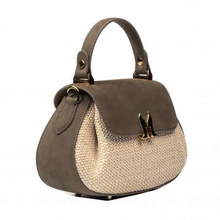 Damentasche hand 043g Bufo taupe