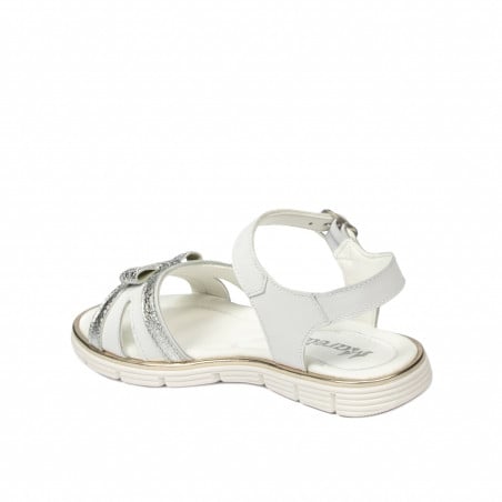 Kindersandalen 539-1 weiß kombiniert