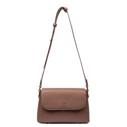 Damen-Schultertasche 040g Schokolade