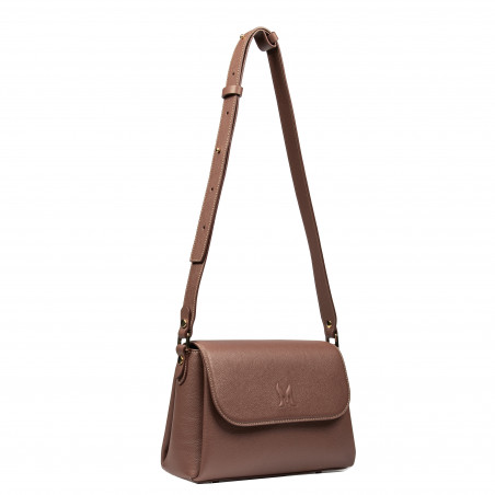 Damen-Schultertasche 040g Schokolade