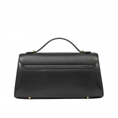 Damentasche Schultertasche 041g schwarz Nappa