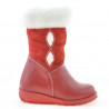 Kinderstiefel Klein 24c Rot kombiniert