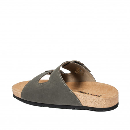 Herrensandalen 365 Nubuk Armee