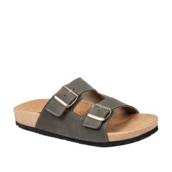 Herrensandalen 365 Nubuk Armee
