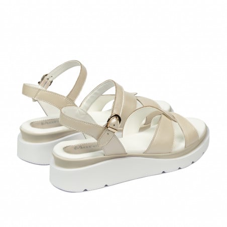 Damensandalen 5118 Beige