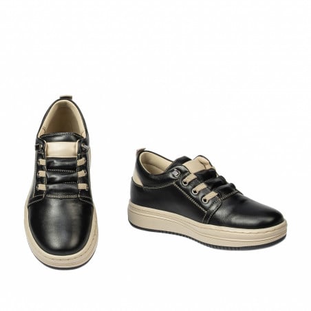 Kinder Schuhe 2028 schwarz kombiniert