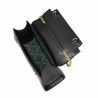Damentasche Schultertasche 041g schwarz Nappa