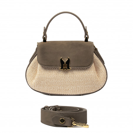 Damentasche hand 043g Bufo taupe