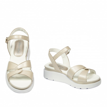 Damensandalen 5118 Beige