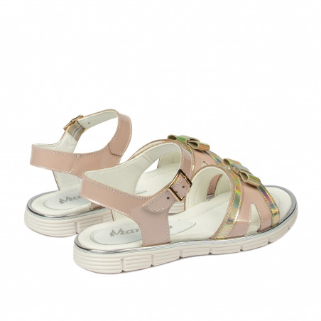 Kindersandalen 539-1 nude kombiniert