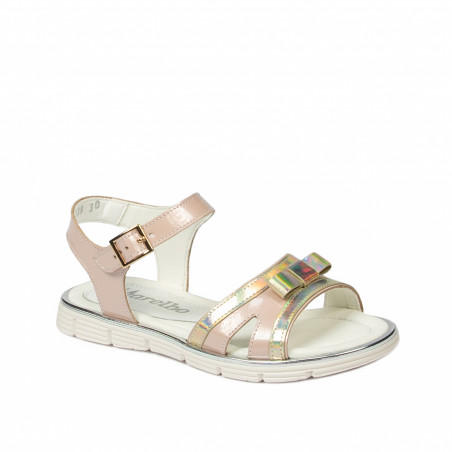 Kindersandalen 539-1 nude kombiniert