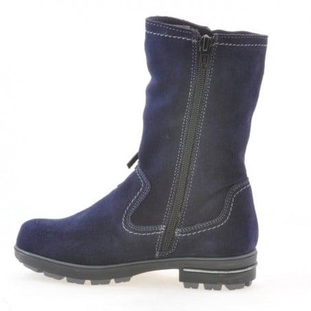 Kinderstiefel 3208 Indigo Veloursleder
