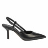 Damensandalen 1344 schwarz