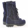 Kinderstiefel 3208 Indigo Veloursleder