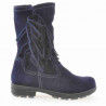 Kinderstiefel 3208 Indigo Veloursleder