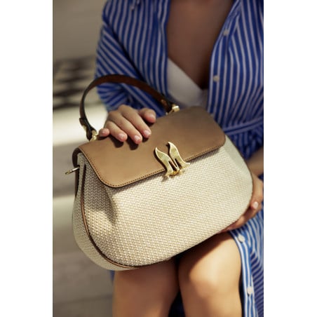 Damentasche hand 043g Bufo taupe lifestyle