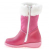 Kleine Kinderstiefel 24c rosa kombiniert
