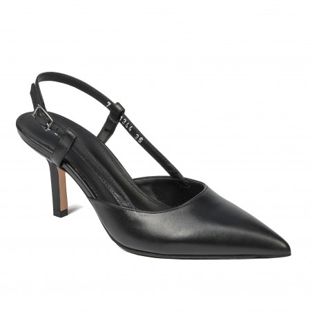 Damensandalen 1344 schwarz