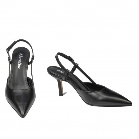 Damensandalen 1344 schwarz