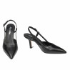 Damensandalen 1344 schwarz