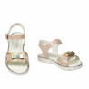 Kindersandalen 539-1 nude kombiniert