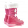 Kleine Kinderstiefel 24c rosa kombiniert