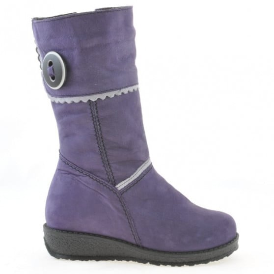 Kleinkinderstiefel 25c Bufo Lila Kleinkinderstiefel 25c Bufo Lila