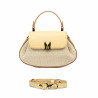 Damentasche 042g Buttergelb+Raffia